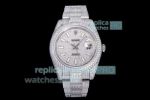 Iced Out Datejust Replica Rolex Diamond Watch Stainless Steel 41MM_th.jpg